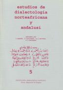 Estudios de dialectolog�a norteafricana y andalus�, 5