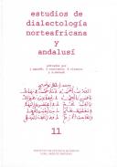 Estudios de dialectolog�a norteafricana y andalus�, 11