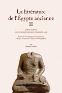 La Litt�rature de l'�gypte ancienne, 2