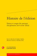 Histoire de l'�dition