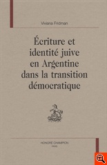 �criture et indentit� juive en Argentine dans la transition d�mocratique