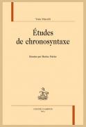 �tudes de chronosyntaxe