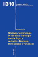 N�ologie, terminologie et variation