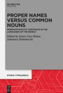 Proper Names versus Common Nouns