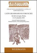 Latin Grammarians Forum 2021