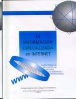 La informaci�n especializada en Internet