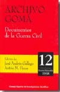 Archivo Gom� : documentos de la guerra civil, 12