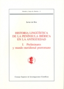 Historia ling��stica de la Pen�nsula Ib�rica en la antig�edad, 1