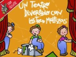 Un teatro divertido con las tres mellizas