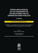 Formularios b�sicos de los ciudadanos en sus relaciones con las Administraciones P�blicas
