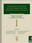 Comentarios al articulado de los Libros Segundo y Tercero del Texto Refundido de la Ley Concursal