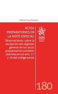 Actos preparatorios en la Parte Especial