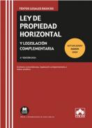 Ley de propiedad horizontal y legislaci�n complementaria