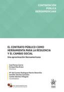 El contrato p�blico como herramienta para la resiliencia y el cambio social