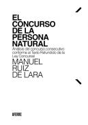El concurso de la persona natural
