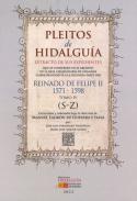 Pleitos de hidalgu�a : extracto de sus expedientes que se conservan en el Archivo de la Real Chanciller�a de�Granada correspondientes a la 2a parte del reinado de�Felipe II (1571-1598), 4