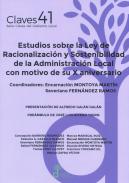 Estudios sobre la ley de racionalizaci�n y sostenibilidad de la administraci�n local con motivo de su X aniversario