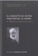 El concepto de Patria para Rafael Altamira