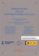 Observatorio de los contratos p�blicos 2018