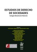 Estudios de Derecho de sociedades