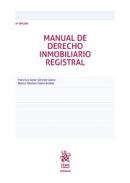 Manual de Derecho inmobiliario registral
