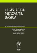 Legislaci�n mercantil b�sica
