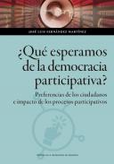 �Qu� esperamos de la democracia participativa?