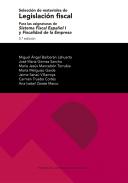 Selecci�n de materiales de legislaci�n fiscal