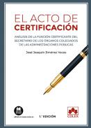 El acto de certificaci�n
