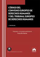 C�digo del Convenio Europeo de Derechos Humanos y del Tribunal Europeo de Derechos Humanos