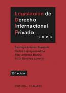 Legislaci�n de derecho internacional privado