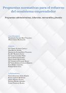 Propuestas normativas para el refuerzo del ecosistema emprendedor