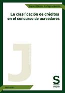 La clasificaci�n de cr�ditos en el concurso de acreedores