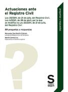 Actuaciones ante el Registro Civil