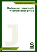 Declaraci�n responsable y comunicaci�n previa