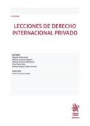 Lecciones de Derecho internacional privado