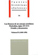 Las finanzas de un concejo castellano: Piedrah�ta, siglos XV-XVI, estudio y documentos, 8
