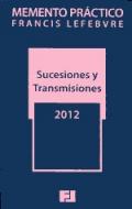 Sucesiones y transmisiones 2012