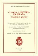 Ciencia e historia en Espa�a