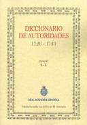 Diccionario de autoridades, 1726-1739, 6