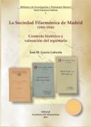 La Sociedad Filarm�nica de Madrid (1901-1936)