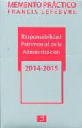 Responsabilidad patrimonial de la administraci�n p�blica 2014-2015