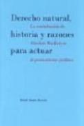Derecho natural, historia y razones para actuar 