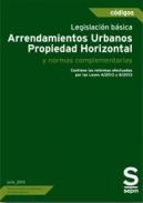 Legislaci�n b�sica. Arrendamientos urbanos y propiedad horizontal