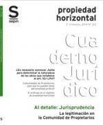 La legitimaci�n en la comunidad de propietarios