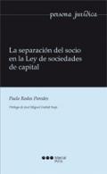 La separaci�n del socio en la Ley de sociedades de capital