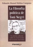 La filosof�a pol�tica de Toni Negri