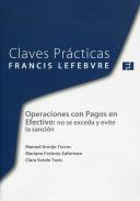 Operaciones con pagos en efectivo