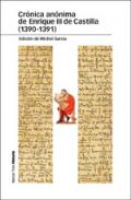 Cr�nica an�nima de Enrique III de Castilla (1390-1391)