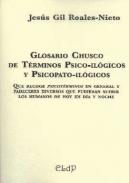 Glosario chusco de t�rminos psico-il�gicos y psicopato-il�gicos